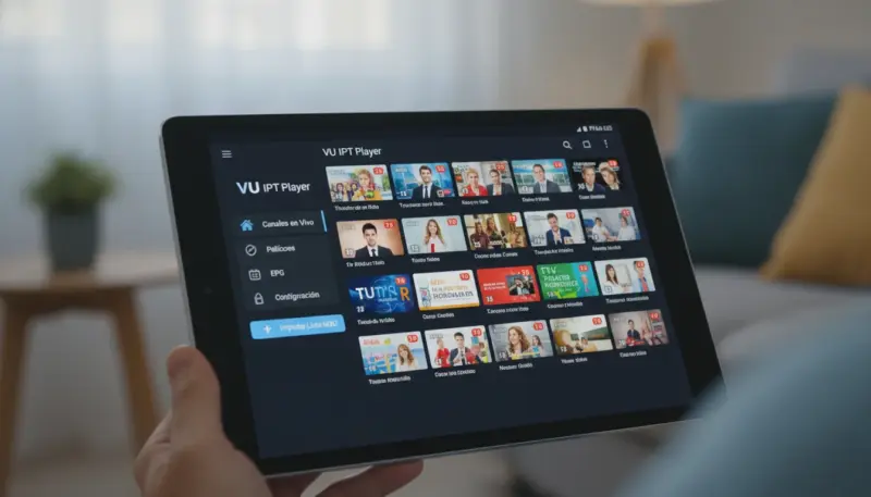 Características principales de VU IPTV Player