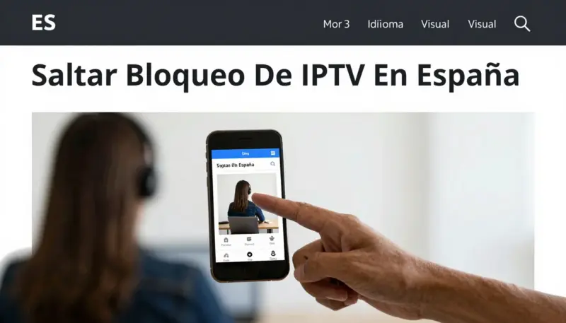 Como Saltar Bloqueo De IPTV En España