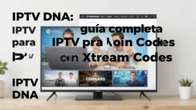 IPTV DNA: guía completa para IPTV con Xtream Codes