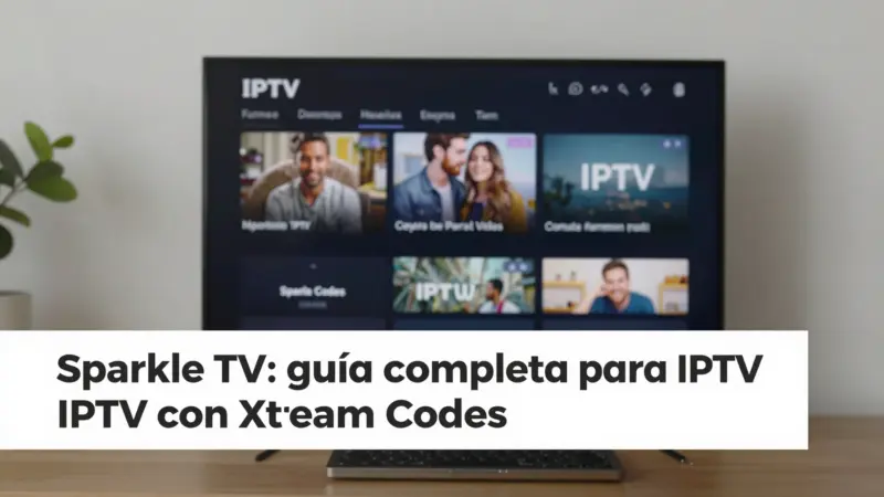 Sparkle TV: guía completa para IPTV con Xtream Codes
